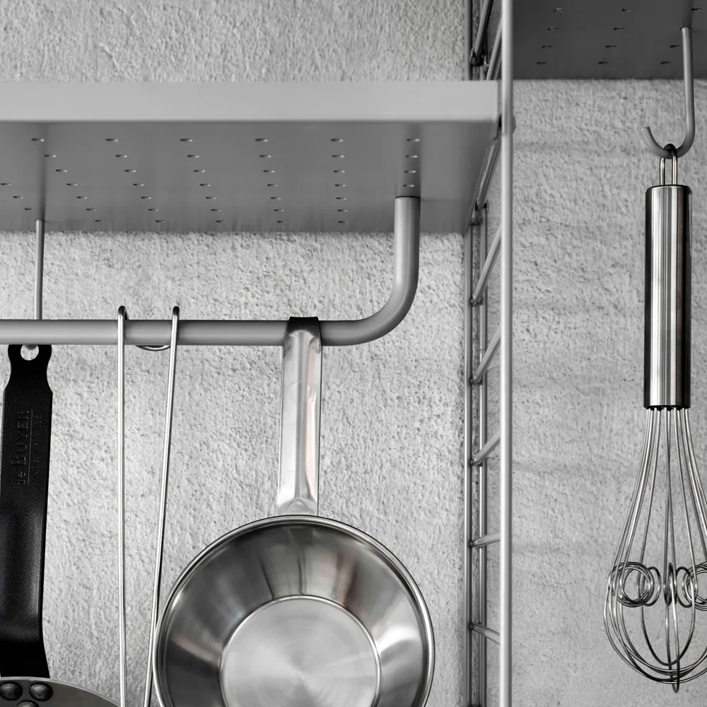 String j-krok 5-pk, Grå String