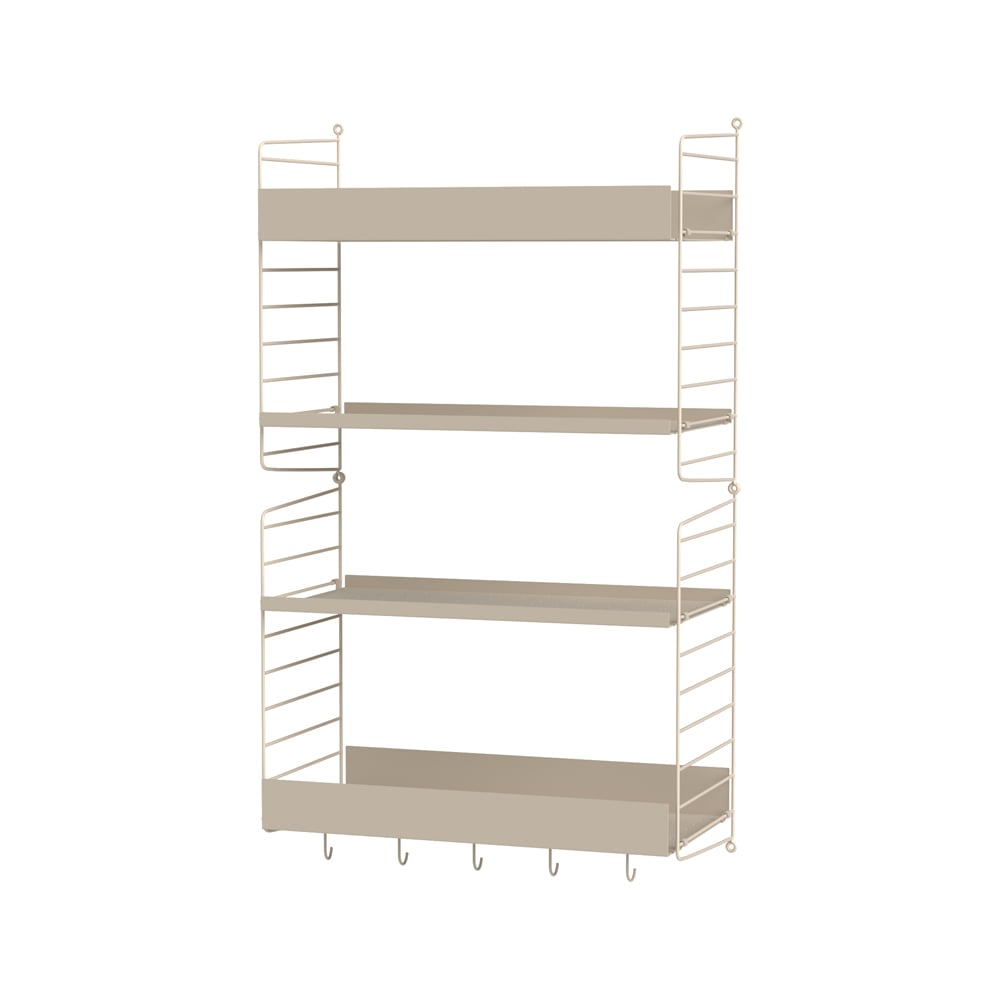 String kjøkken beige - Kombinasjon H | Skandinavisk Design | Beige