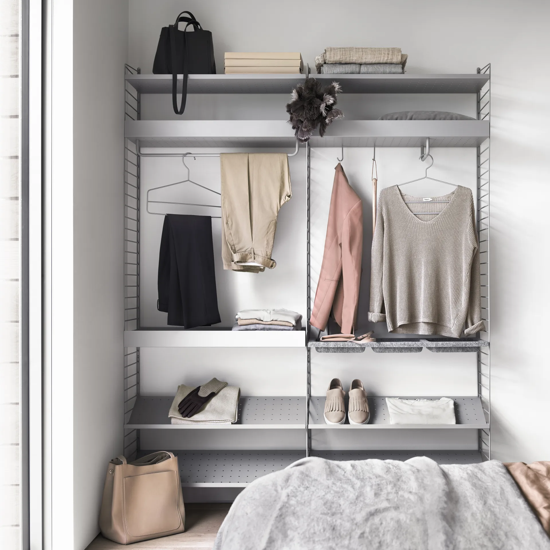 String kleshenger 4-pk, Beige String