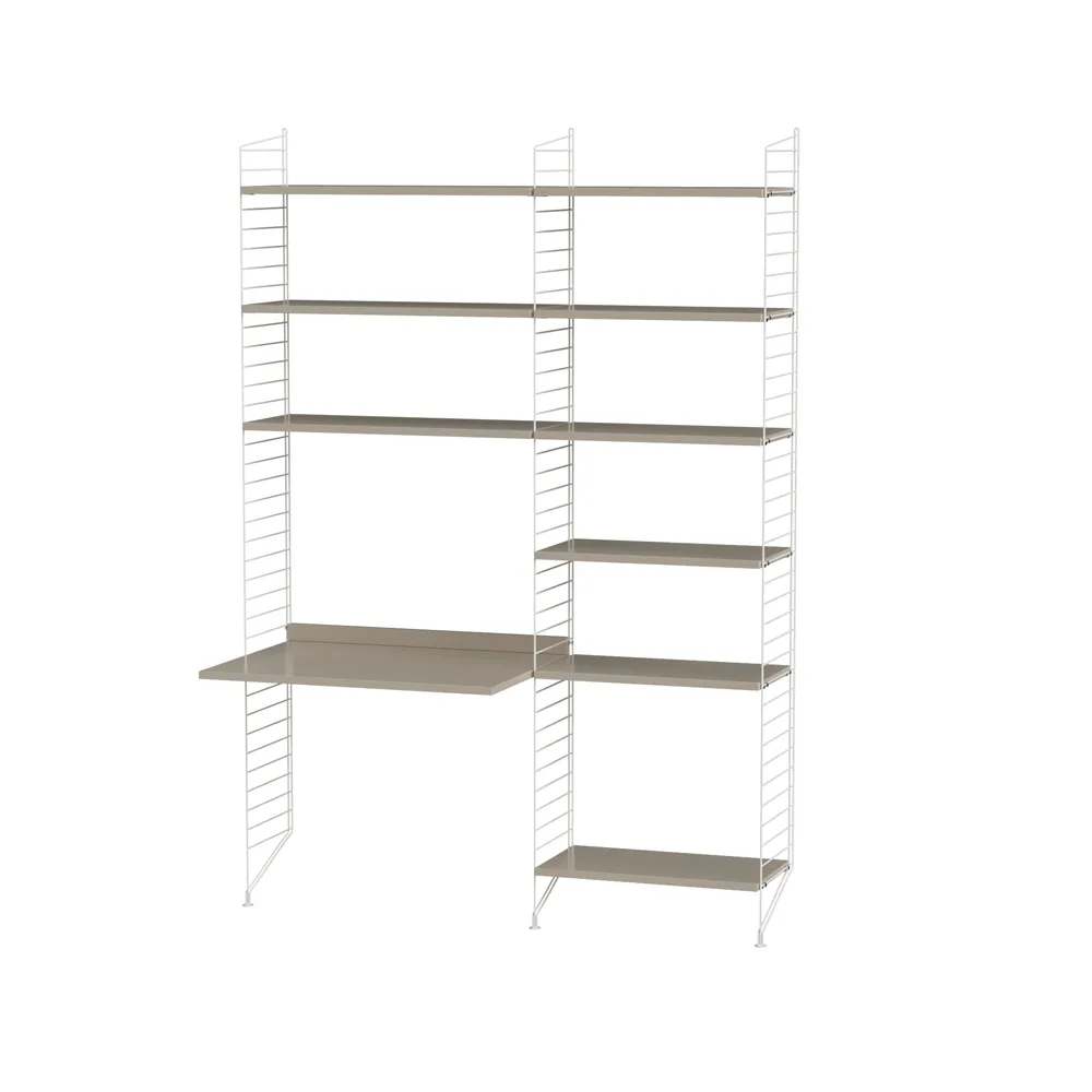 String kontor beige & hvit - Kombinasjon B,  String