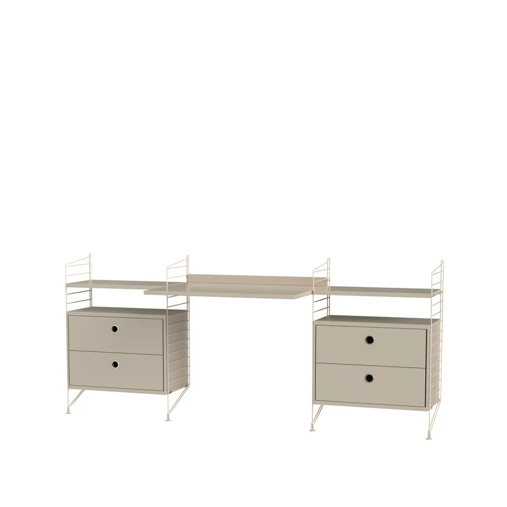 String kontor beige - Kombinasjon C,  String