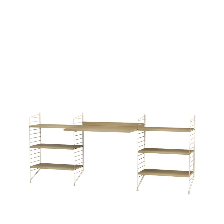 String kontor eik & beige - Kombinasjon D - String