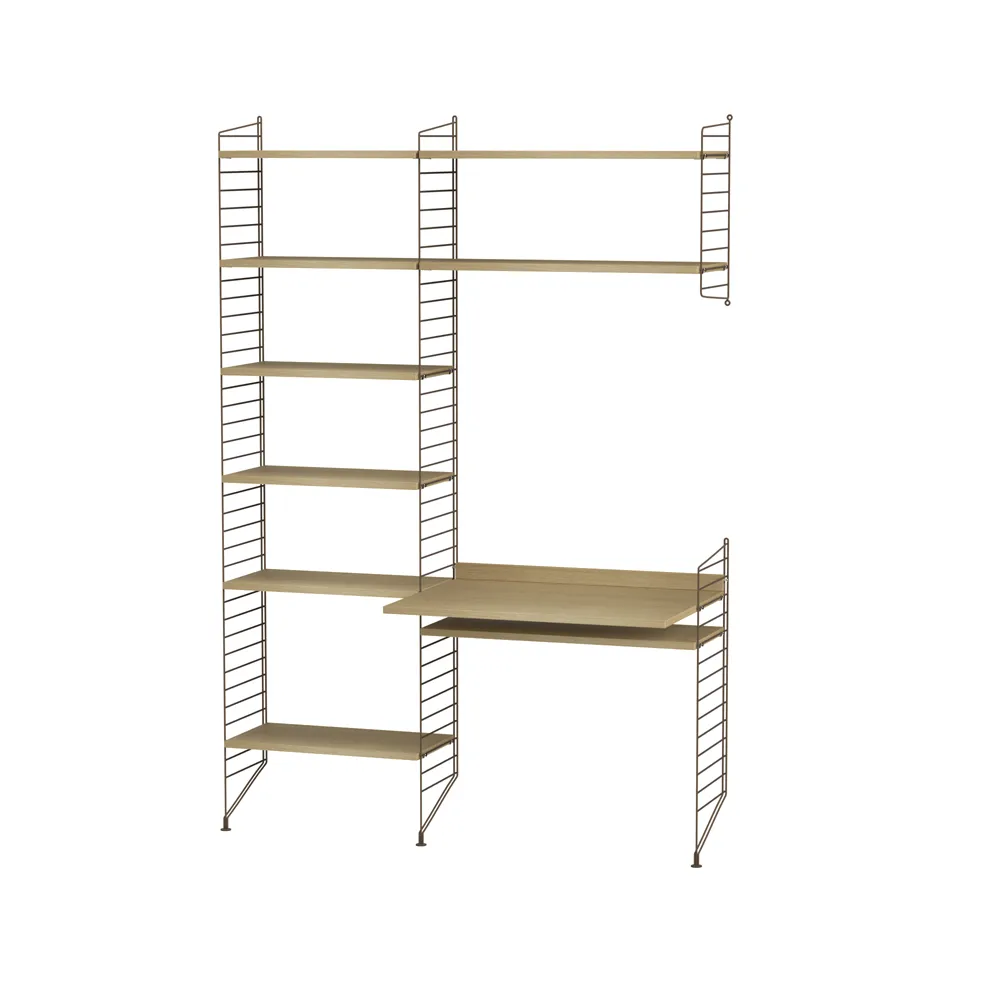 String kontor eik & brun - Kombinasjon G String