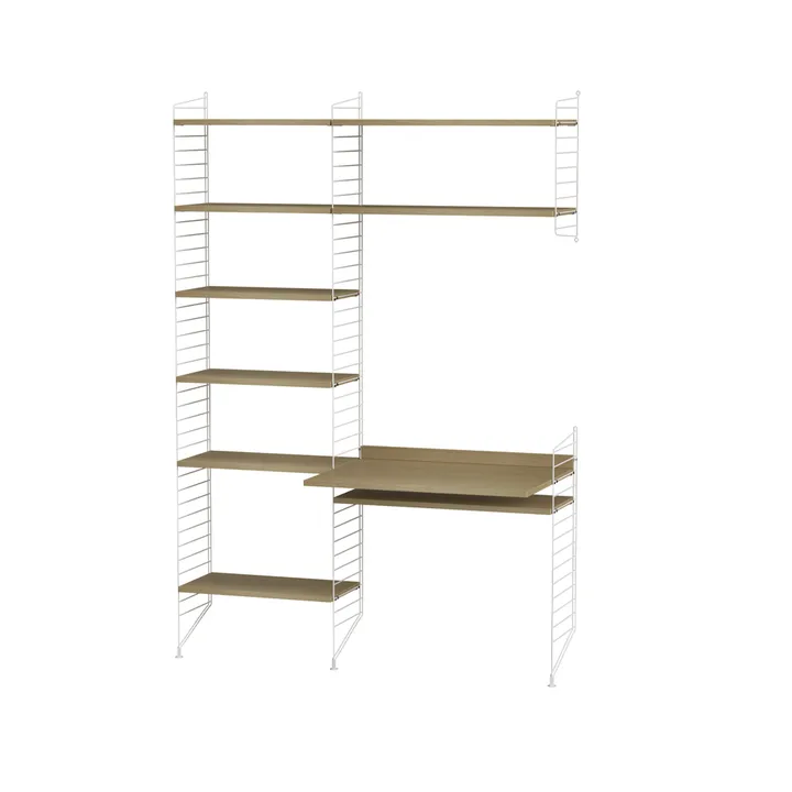 String kontor eik & hvit - Kombinasjon G - String