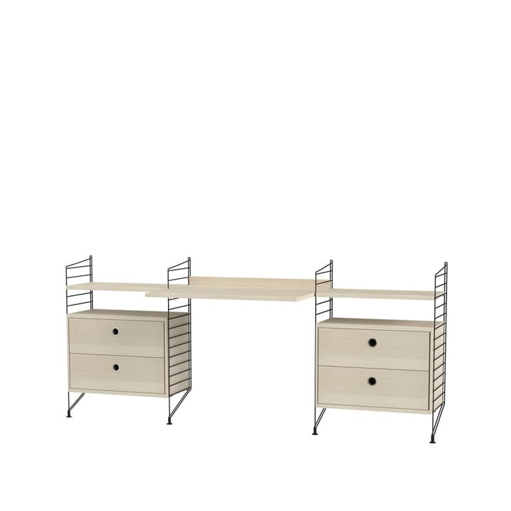 String kontor eske & svart - Kombinasjon C - undefined - String