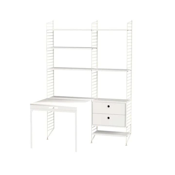 String kontor hvit & beige - Kombinasjon E - String