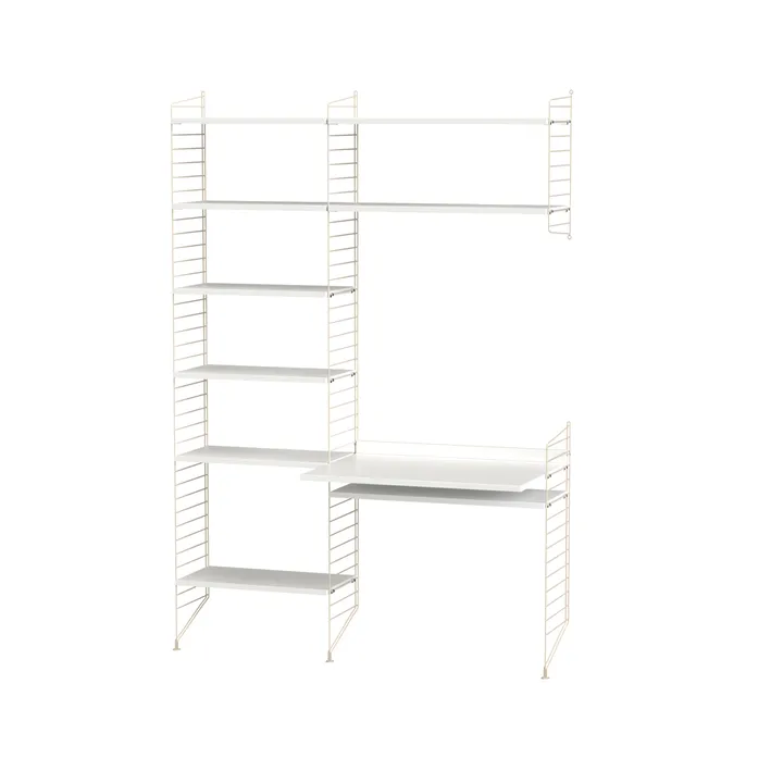 String kontor hvit & beige - Kombinasjon G - String