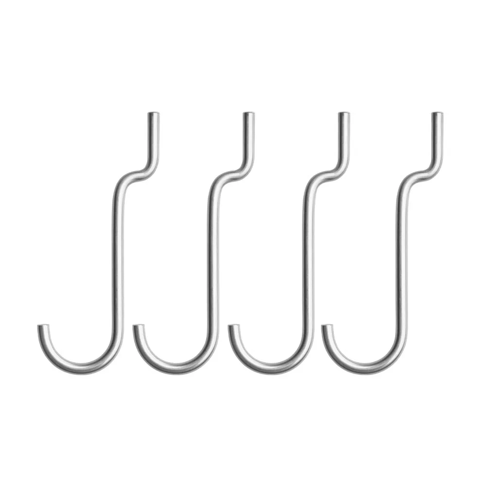 String Outdoor Frittstående krok, rustfritt stål, 4-pk String