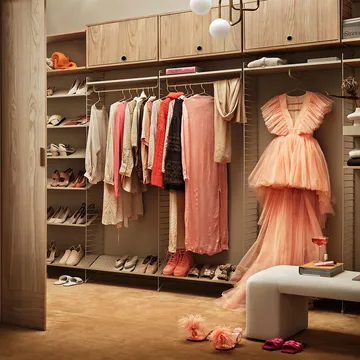 String overskap - Valnøtt, 78x30 cm - String