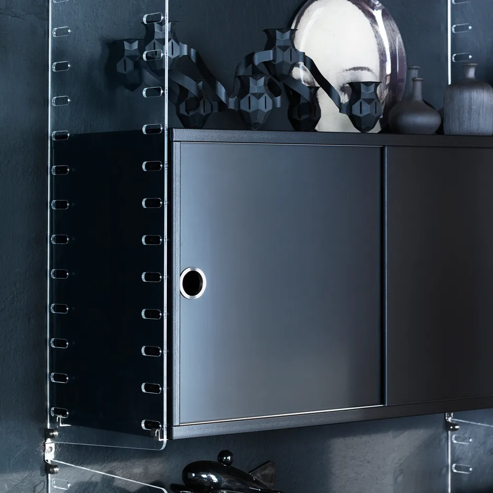 String Plex veggavl, transparent, 50x20 cm, 1-pk String