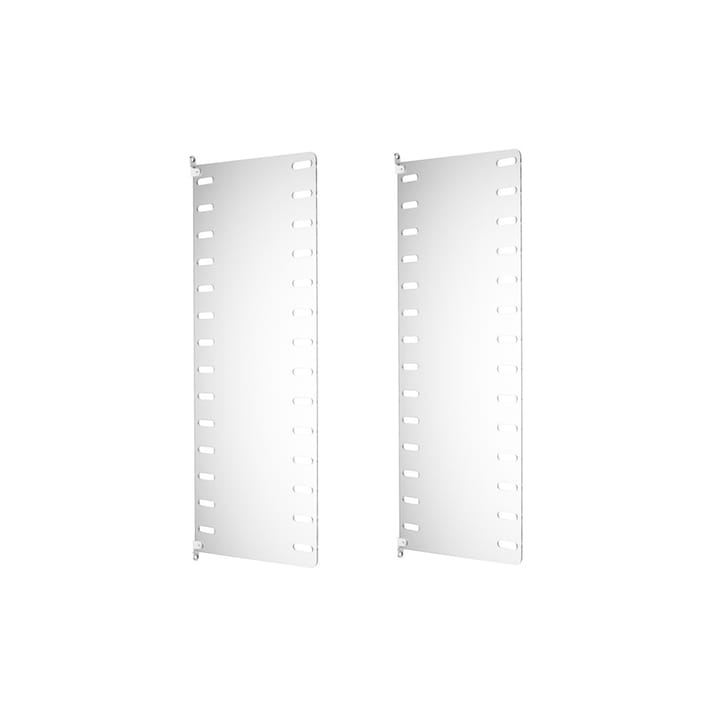 String Plex veggavl - Transparent, 75x30 cm, 2-pakn. - String