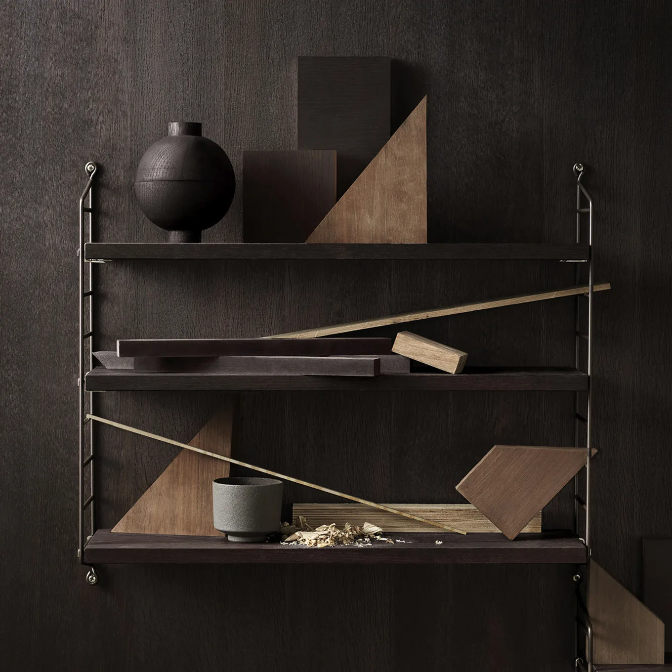 Kjøp String Pocket Hylle oljet røkt eik fra String - NordicNest.no