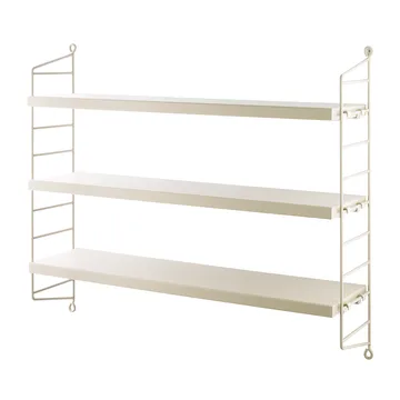 String Pocket Hylle - Special Edition - Satin Beige - String