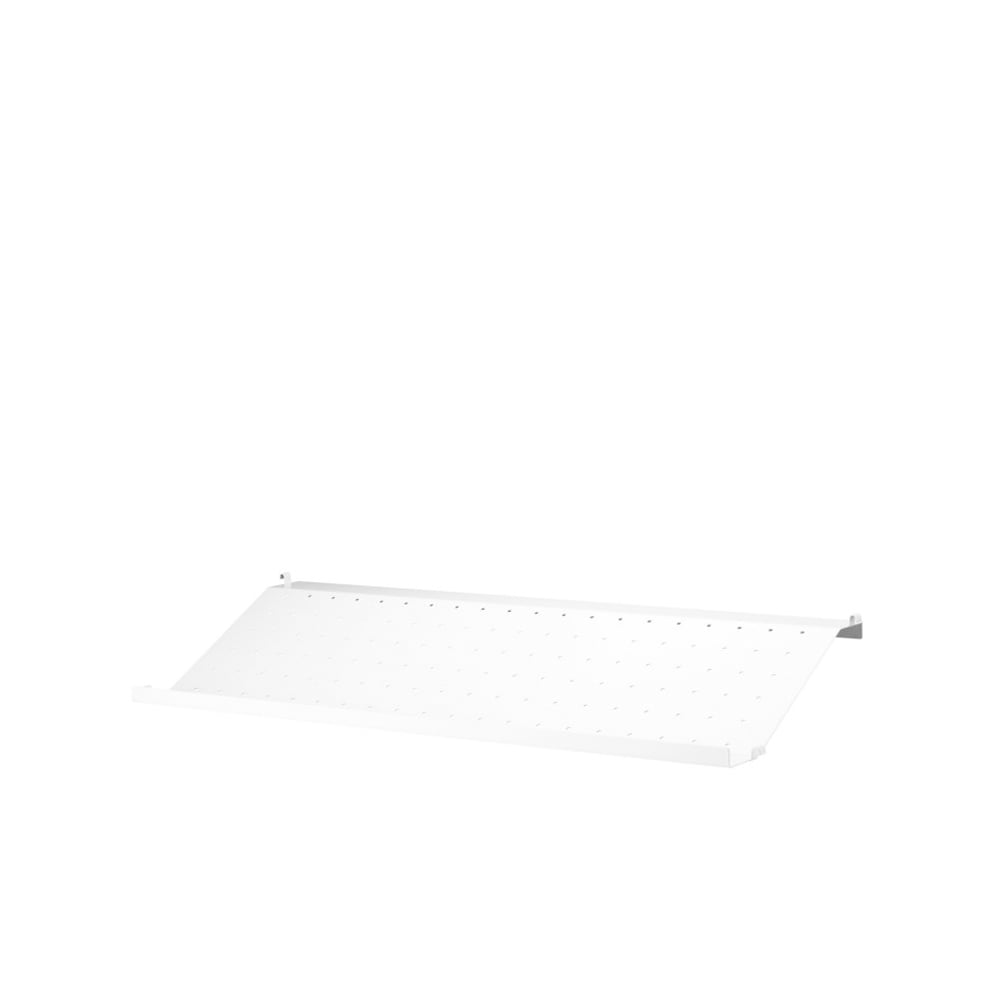 String skohylle metall hvit, 78x30 cm | Skandinavisk Design | Skohyller | Hvit