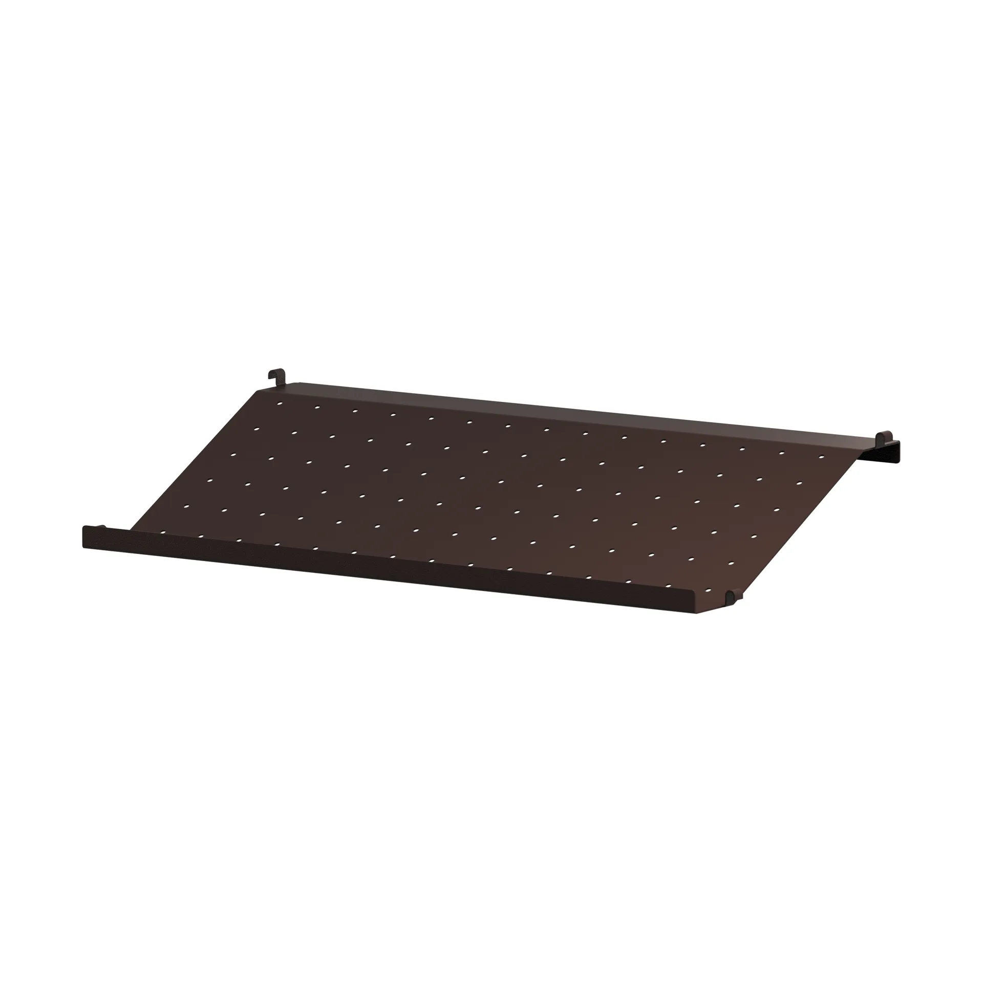 String skohylle metall, Mørk brun, 58x30 cm String