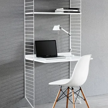 String skrivebordsplate - Hvit, 78x58 cm - String