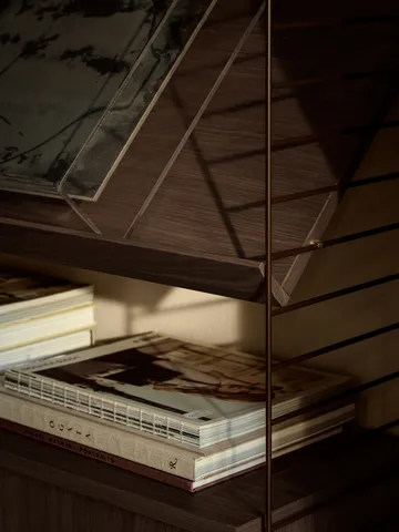 String skuffeseksjon - Mørk eik, 78x30 cm - String