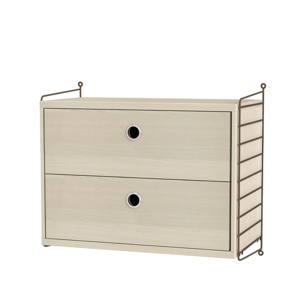 String soverom ask & brun - Kombinasjon A String