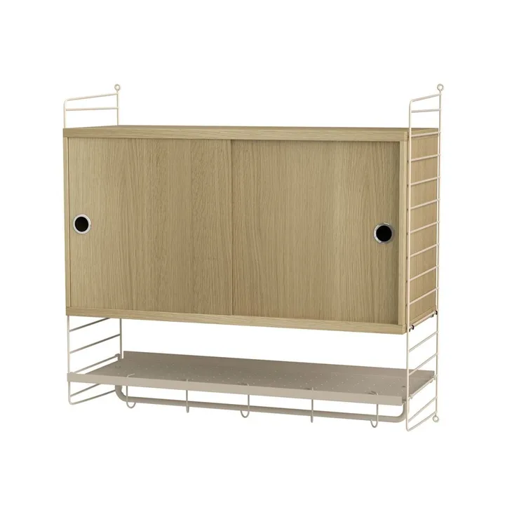 String soverom eik & beige - Kombinasjon F - String