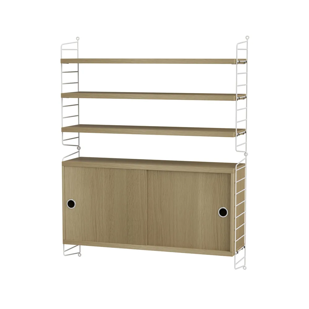 String stue eik & hvit - Kombinasjon I String