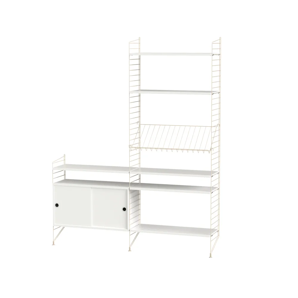 String stue hvit & beige - Kombinasjon K String