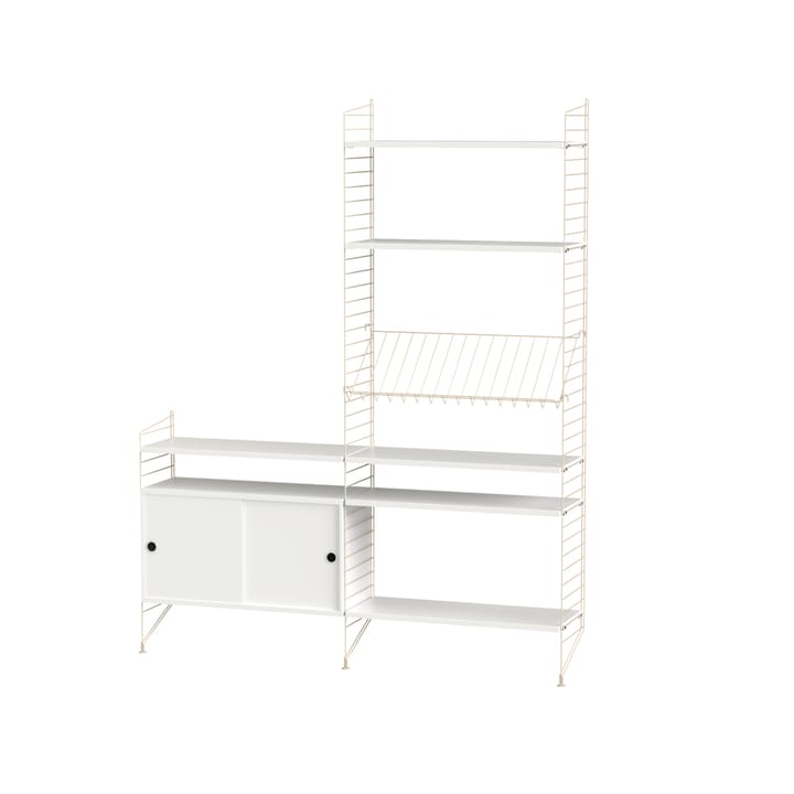 String stue hvit & beige - Kombinasjon K - undefined - String
