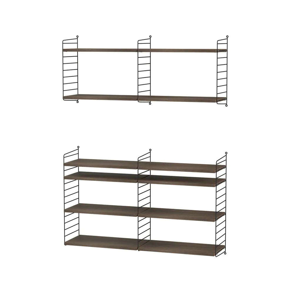 String stue valnøtt & svart - Kombinasjon N String