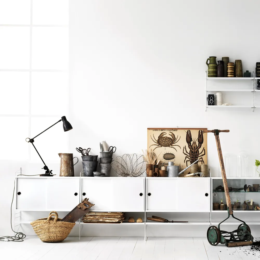 String veggavl, Beige, 75x20 cm, 1-pakning String