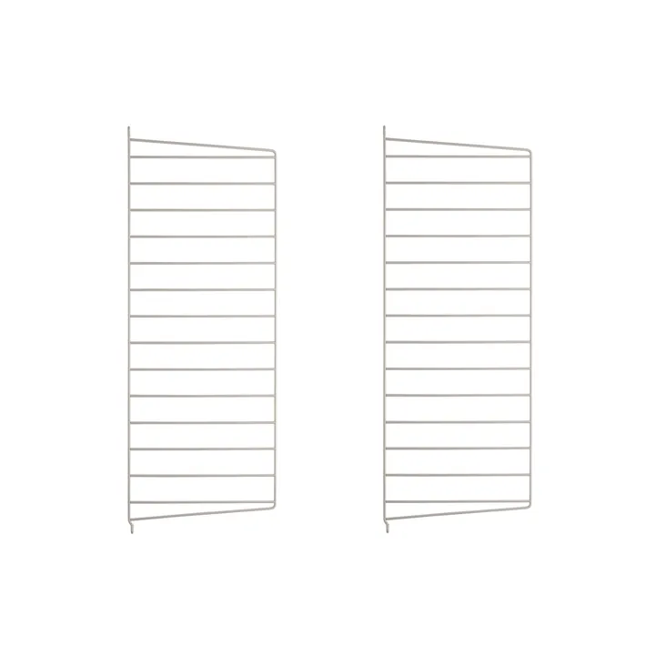 String veggavl - Beige, 75x30 cm, 2-pakning - String