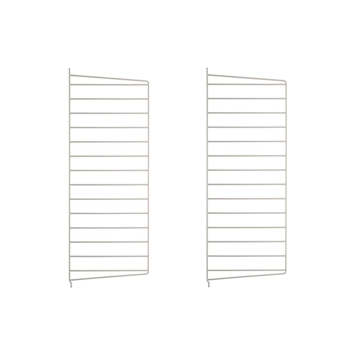 String veggavl - beige, 75x30 cm, 2-pk - String