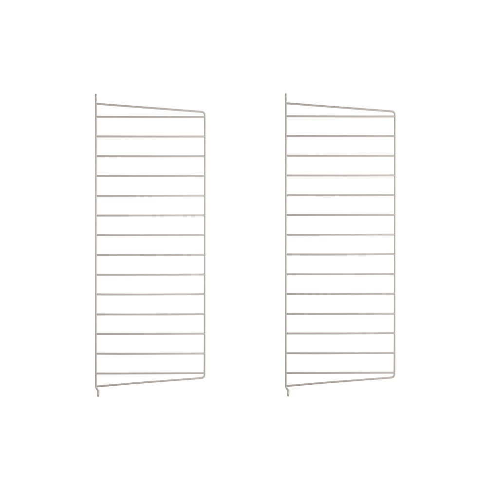 String veggavl beige, 75x30 cm, 2-pk | Skandinavisk Design | Hyller & Hyllesystem | Beige