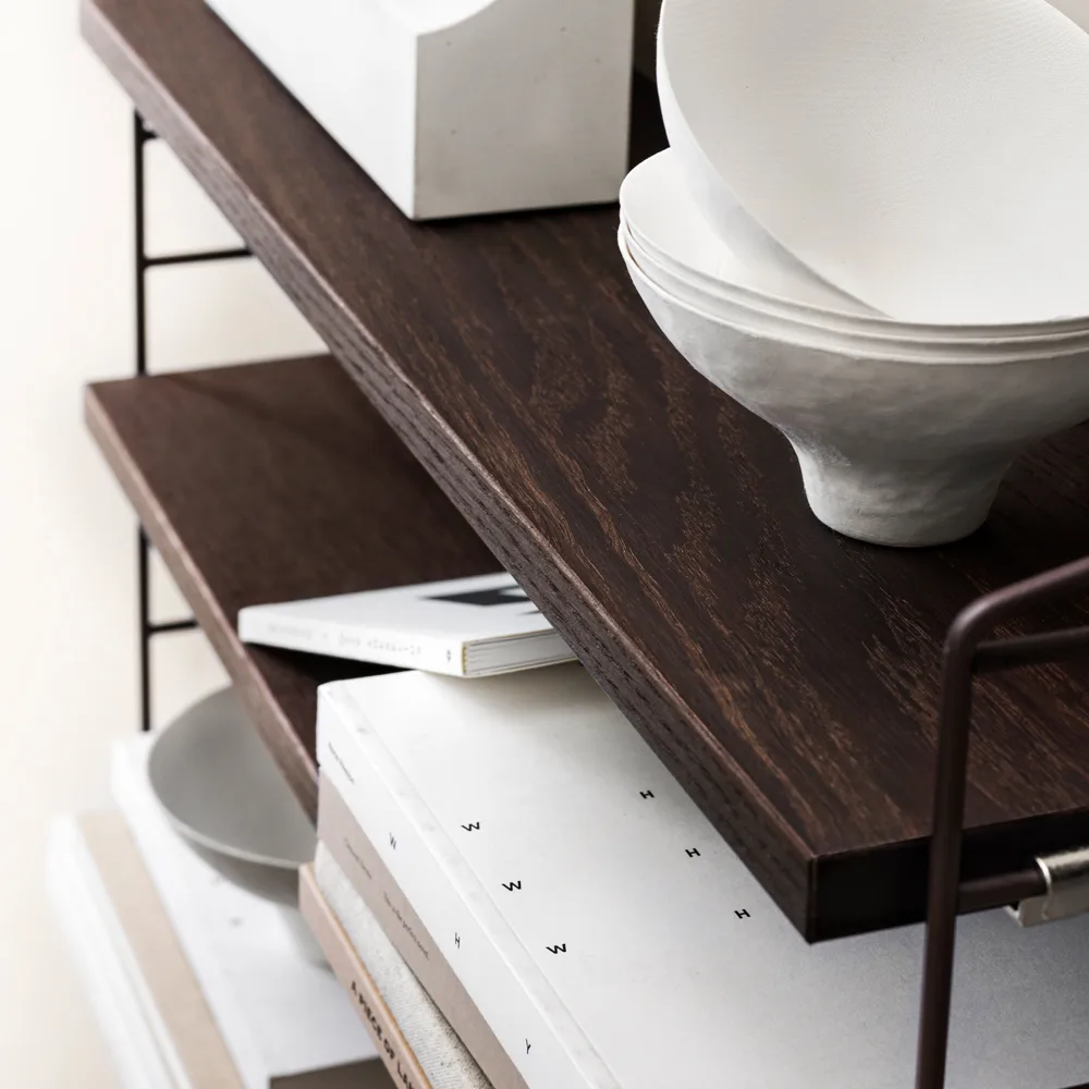 String veggavl, Brun, 50x30 cm, 1-pakning String