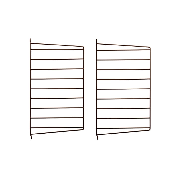 String veggavl, brun, 50x30 cm, 2-pk String
