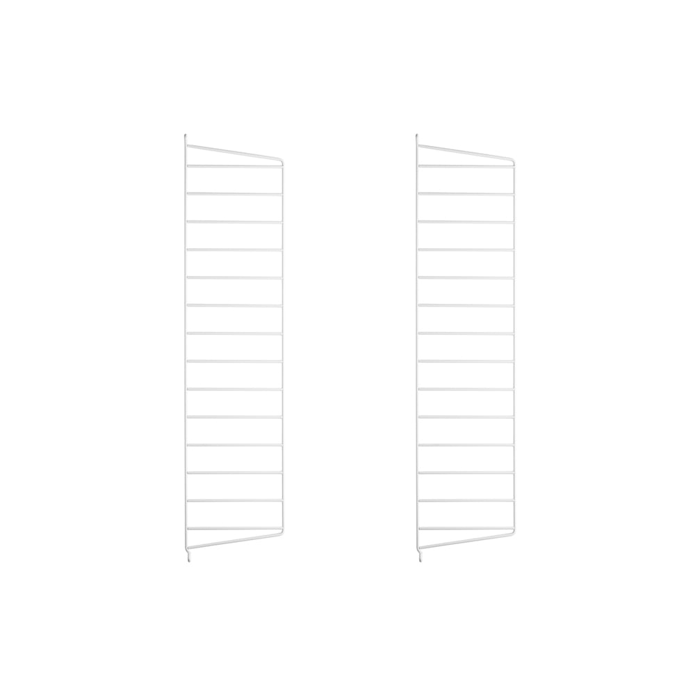 String veggavl hvit, 75x20 cm, 2-pk | Skandinavisk Design | Hyller & Hyllesystem | Hvit