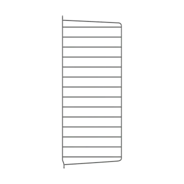 String veggavl - Mørkegrå, 75x30 cm, 1-pakning - String