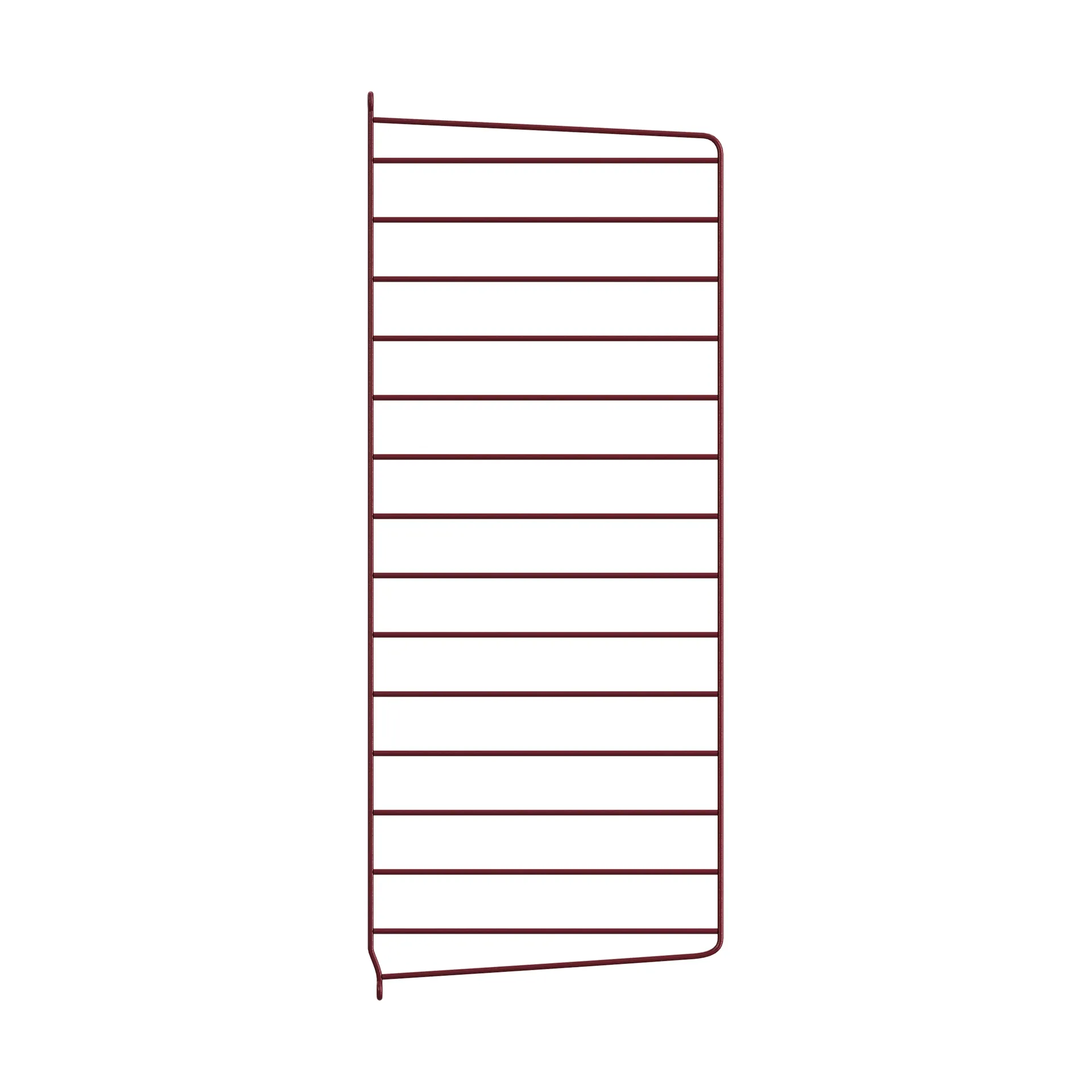 String veggavl Mørkerød, 75x30 cm, 1-pakning | Skandinavisk Design | Hyller & Hyllesystem | Rød