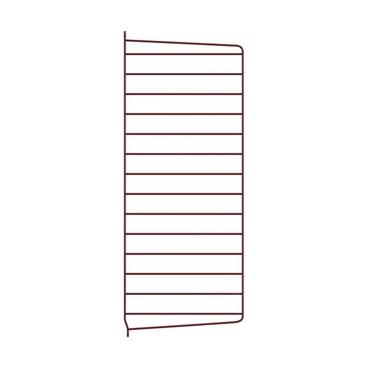 String veggavl - Mørkerød, 75x30 cm, 1-pakning - String