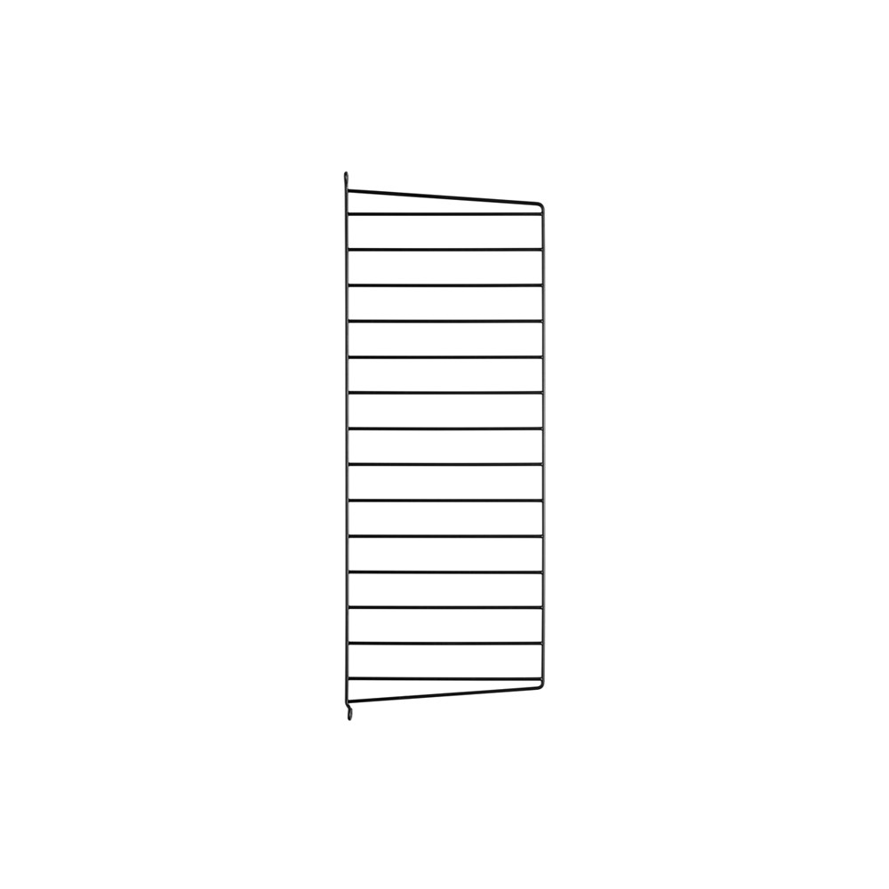 String String veggavl svart, 75x30 cm, 1-pk