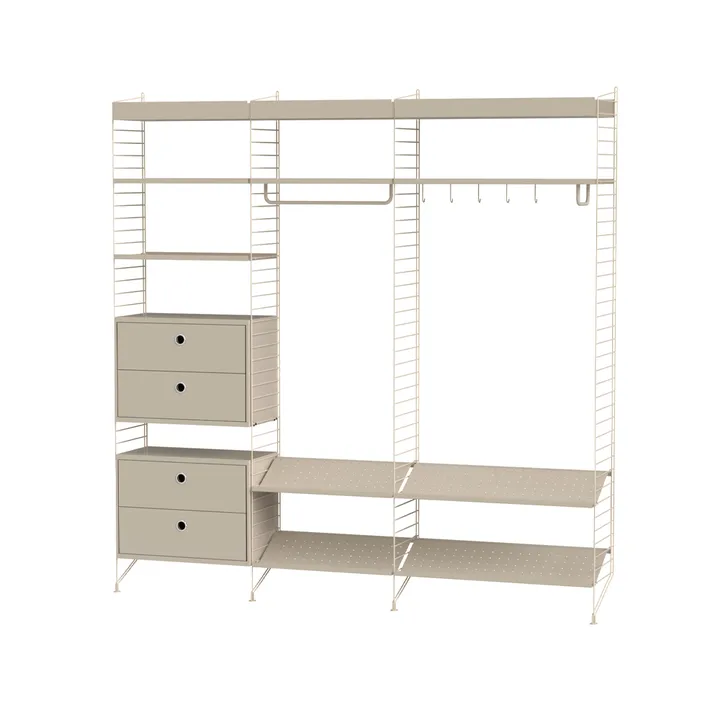 Stringhylle gang beige - Kombinasjon P - undefined - String