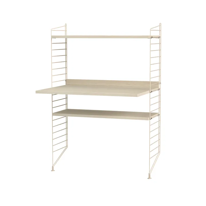 Stringhylle kontor ask & beige - Kombinasjon H - undefined - String