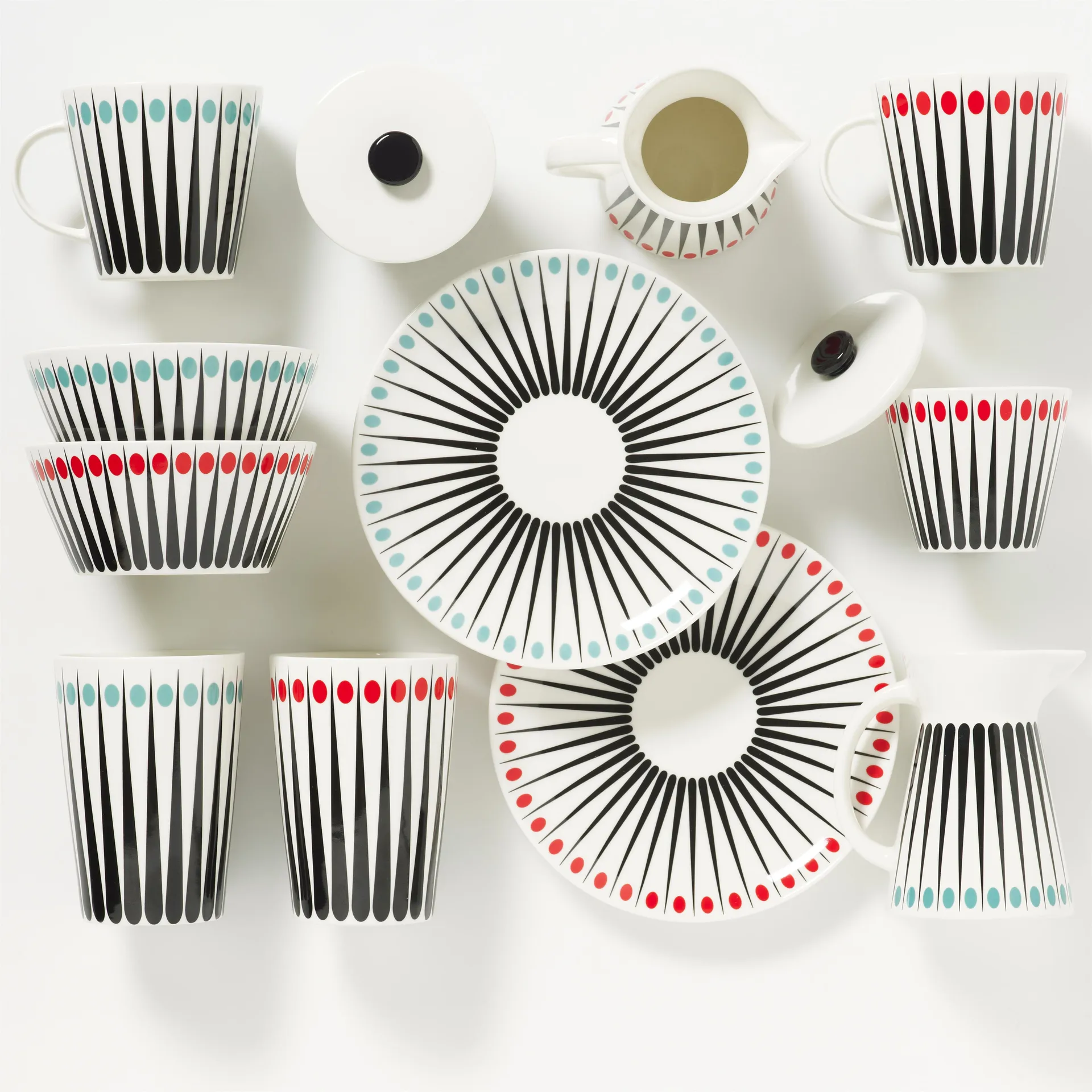 Amanda fløtemugge, hvit-tomat Superliving