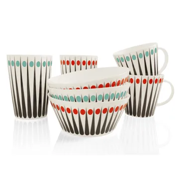 Amanda tekrus - hvit-aqua - Superliving