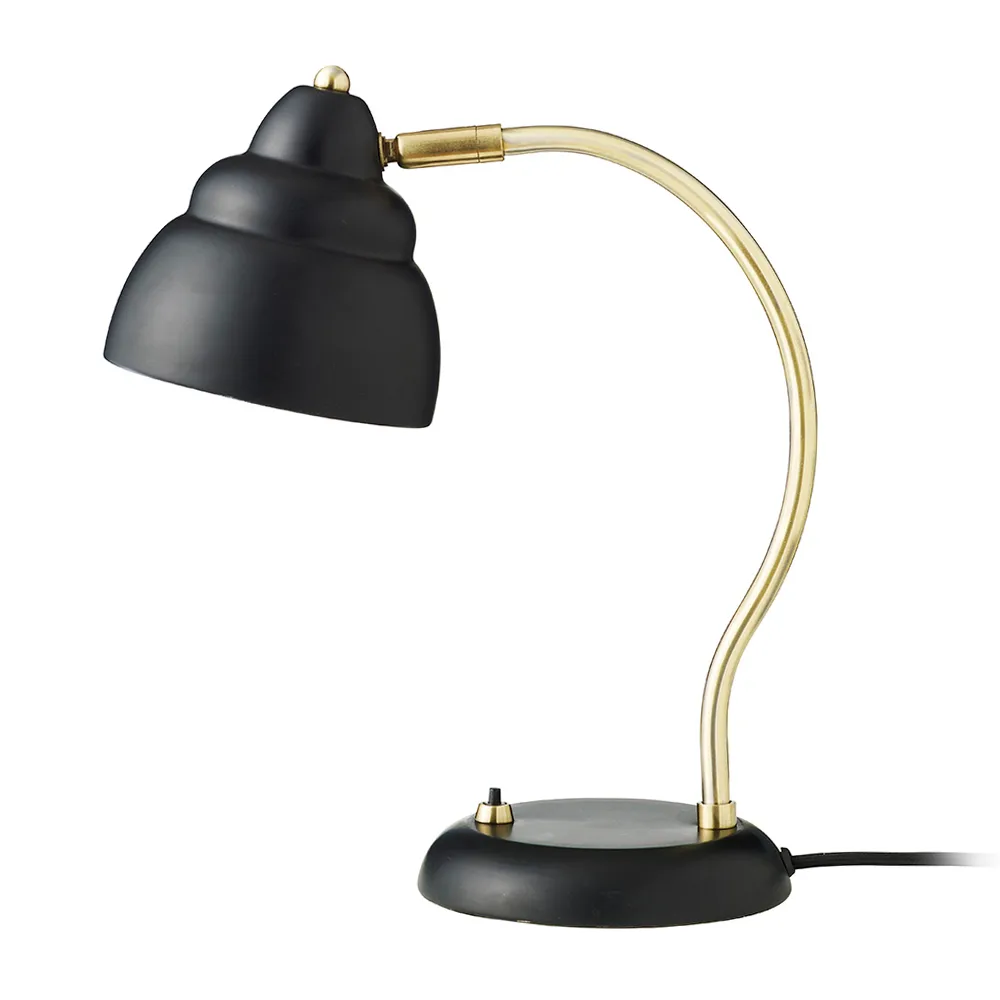 Bubble bordlampe, Matt real black (svart) Superliving