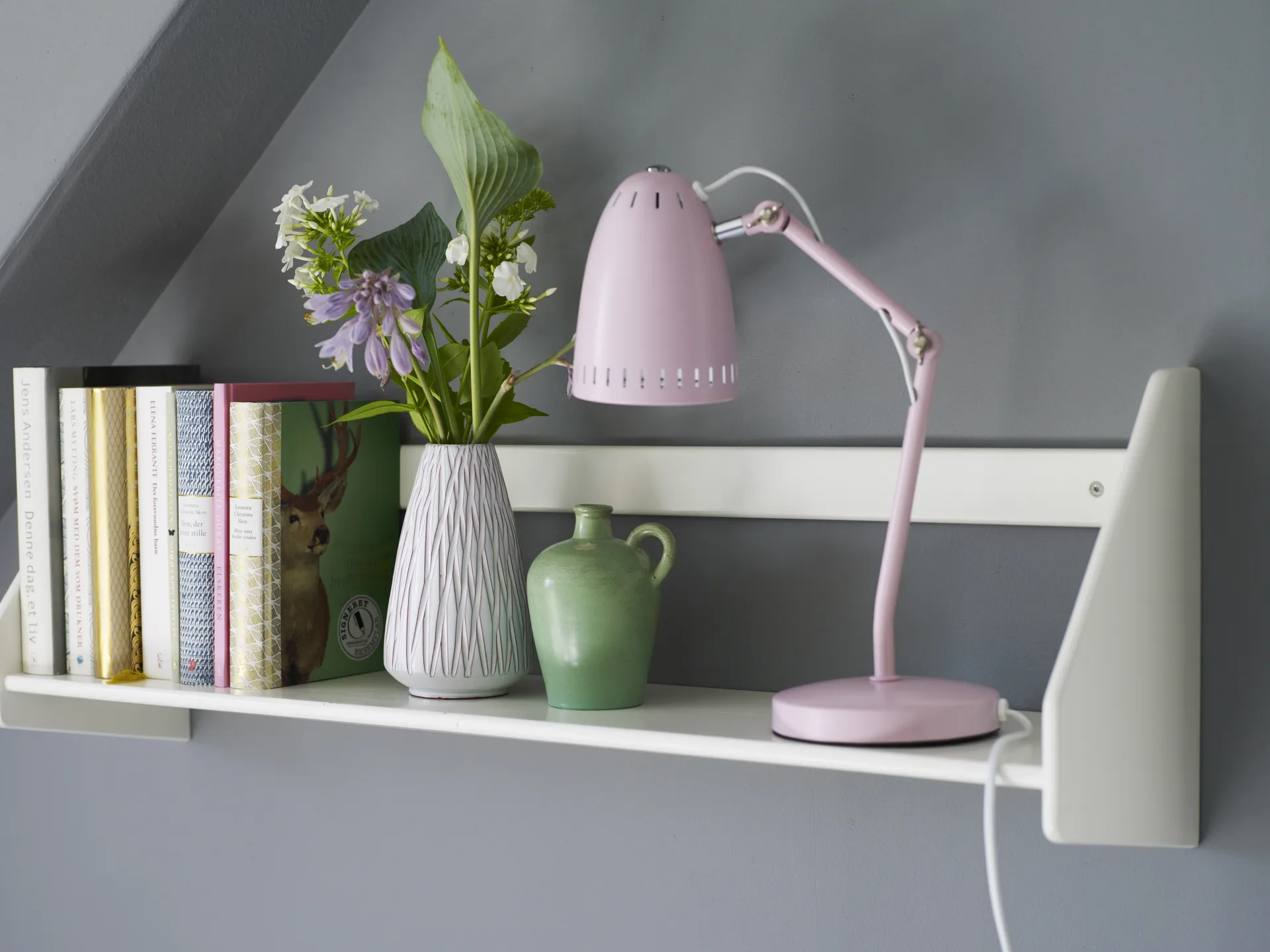 Dynamo bordlampe, Pale Pink (rosa) Superliving
