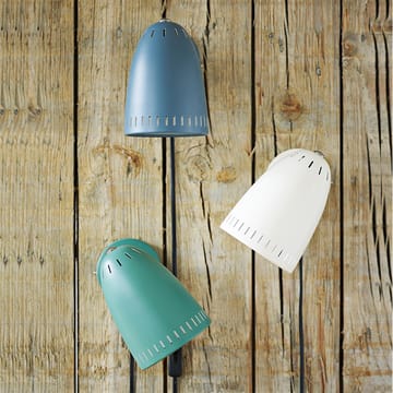 Dynamo vegglampe kort arm - matt smoke blue (blå) - Superliving