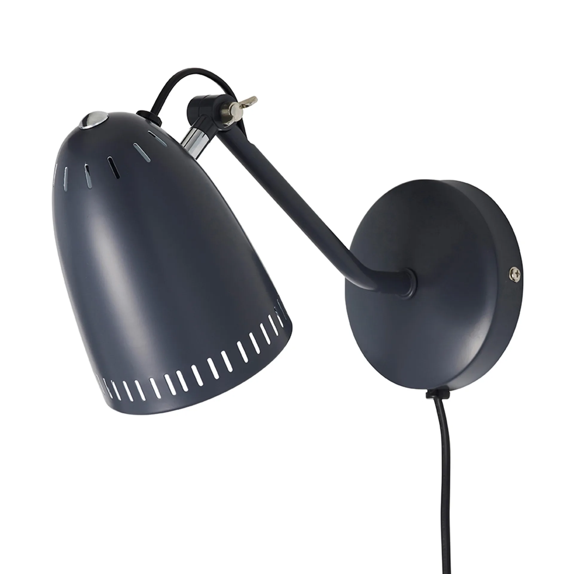 Dynamo vegglampe, matt almost black (svart) Superliving