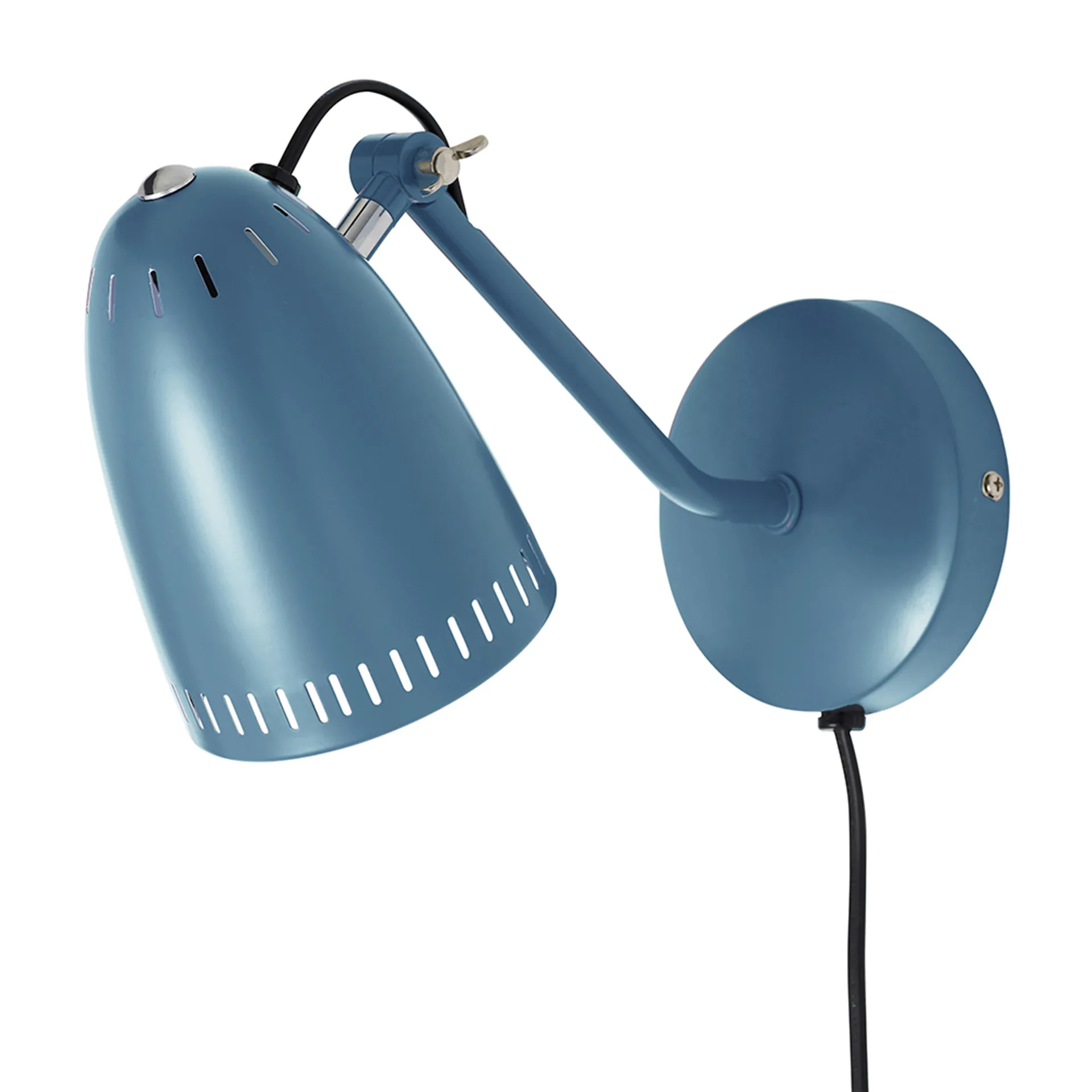 Dynamo vegglampe, matt smoke blue (blå) Superliving