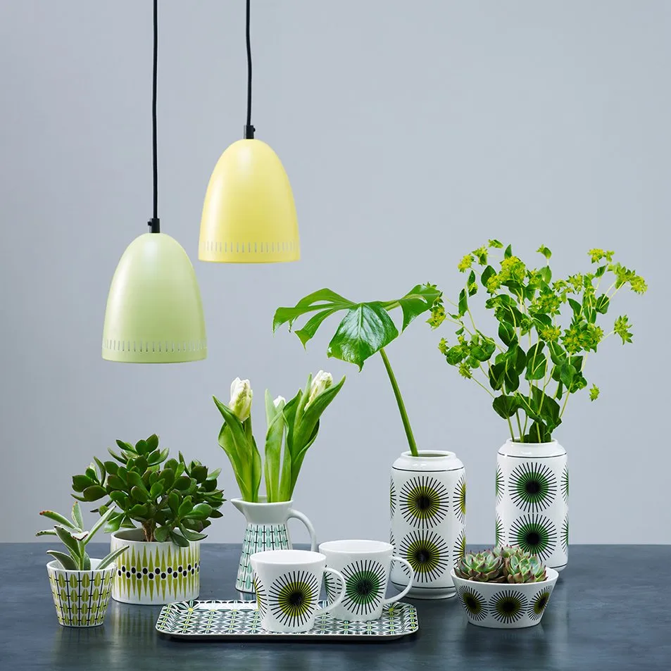 Lulu skål, hvit-lime Superliving