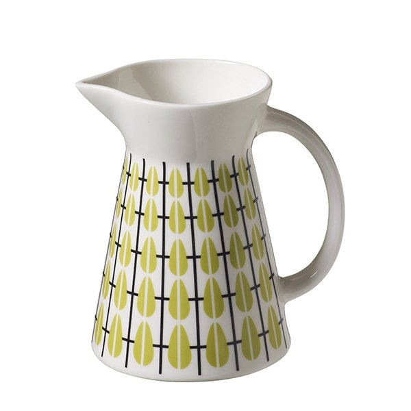 Superliving Olivia melkemugge hvit-lime