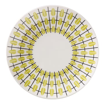 Olivia tallerken - white-lime - Superliving
